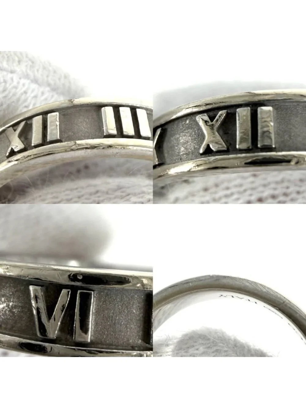 Tiffany & Co Ring Atlas WG 18k White Gold Diamond